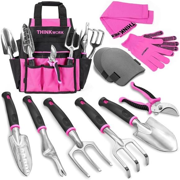 Other Pink Garden Tools Gardening Gifts For Women With 2 In 1